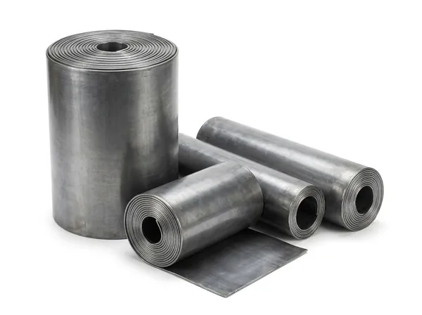 Rolls of lead sheet for X-ray shielding
